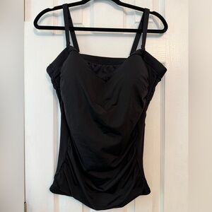 Lands' End Black Camisole Top